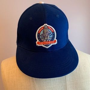 Los Angeles Dodgers 60th anniversary blue baseball cap unisex